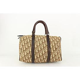 Dior Brown Monogram Trotter Boston Bag 820da85