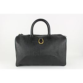 Dior Black Monogram Trotter Boston Duffle Bag 1025d2