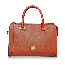 MCM Nuovo Leather Satchel