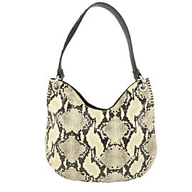 Donald J. Pliner Snakeskin Hobo Bag 235dp716