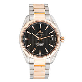 Omega Seamaster Aqua Terra 231.20.42.21.06.003 18K Red Gold And Stainless Steel Auto Grey Dial 41.5mm Mens Watch