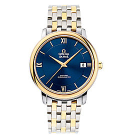 Omega De Ville Prestige 424.20.37.20.03.001 Blue Dial 36.8mm Mens Watch