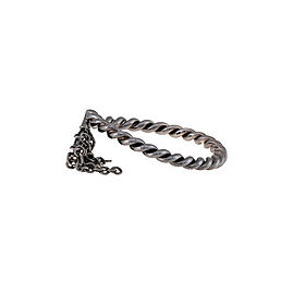 Misahara Drina Waterfall 18k Oxidized White Gold Ring