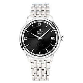 Omega De Ville Prestige 424.10.33.20.01.001 Automatic Black Dial Stainless Steel 32.7mm Womens Watch