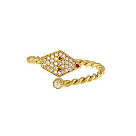 Misahara Drina Coil 18k Yellow Gold Ring