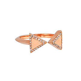 Misahara Unity Two 18k Rose Gold Ring