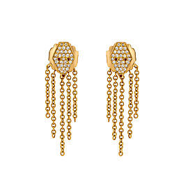 Misahara Drina Waterfall Earrings 18k Yellow Gold Earrings