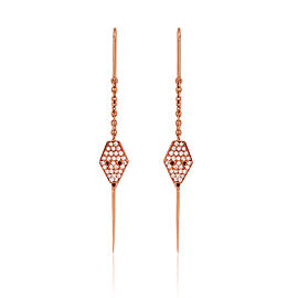 Misahara Drina Flow Earrings 18k Rose Gold Earrings