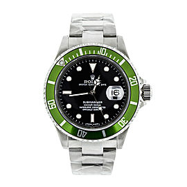 Rolex Submariner Green Bezel Anniversary Edition Watch