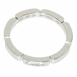 CARTIER 18K white Gold Mayon PANTHERE Ring LXGQJ-935