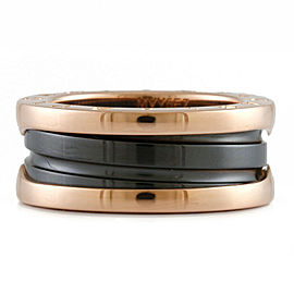 BVLGARI18K Pink Gold Ring US4.5,EU48