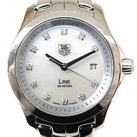 TAG HEUER Stainless steel/Stainless/Diamond steel Link watch RCB-47