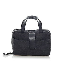 Ferragamo Mini Gancini Canvas Handbag