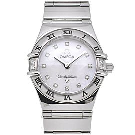 OMEGA Constellation SS diamond Quartz Watch LXGJHW-332