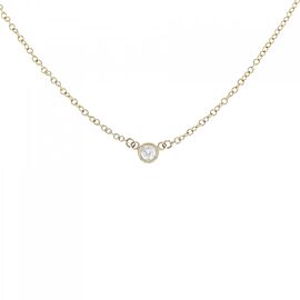 TIFFANY & Co. By the Yard 18k Yellow Gold Diamond Necklace