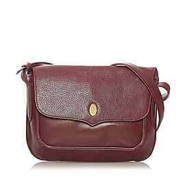 Cartier Must de Cartier Leather Crossbody Bag