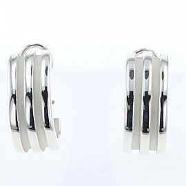 TIFFANY & Co 925 Silver Double line Pierce LXGBKT-620