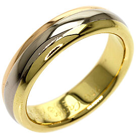 CARTIER Tri-Color Gold Ring US 5.25 QJLXG-1309