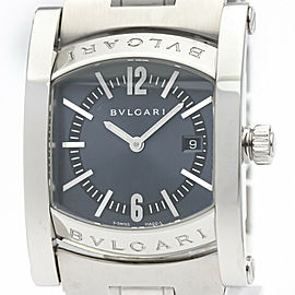 BVLGARI Assioma Stainless Steel Quartz Unisex Watch AA39S LXGoodsLE-323