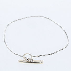 GUCCI 18K white Gold lariat bracelet LXGBKT-1188