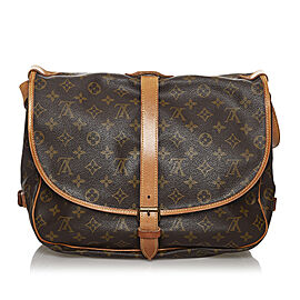 Louis Vuitton Monogram Saumur 35