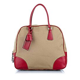 Prada Canvas Handbag