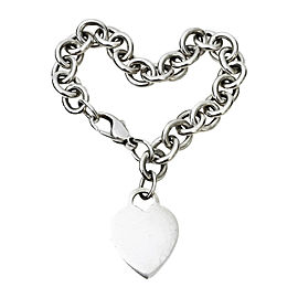 Tiffany & Co. Sterling Silver Heart Tag Bracelet