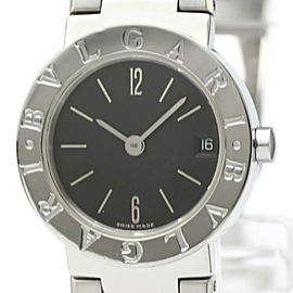 Polished BVLGARI BVLGARI-BVLGARI Steel Quartz Ladies Watch BB23SSD