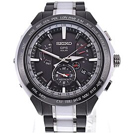 SEIKO Astron Titanium/ceramic/Titanium/ceramic Solar Powered Radio Watch