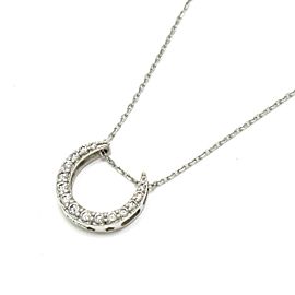 Ponte Vecchio 18K white Gold Necklace LXJG-411