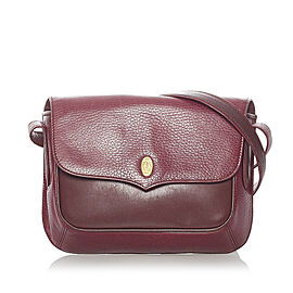 Cartier Must de Cartier Leather Crossbody Bag