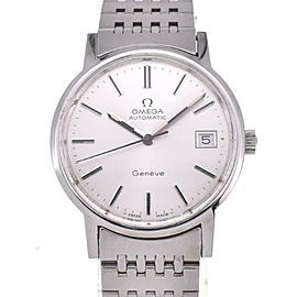 OMEGA Geneva 166.0173 Date Silver Dial Cal.1012 Automatic Watch LXGJHW-246