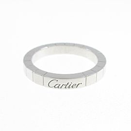 Cartier 18k White Gold Lanieres Ring LXGYMK-408