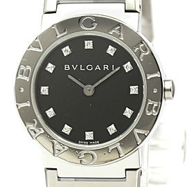 BVLGARI BVLGARI-BVLGARI Diamond Quartz Ladies Watch BB26SS LXGoodsLE-314