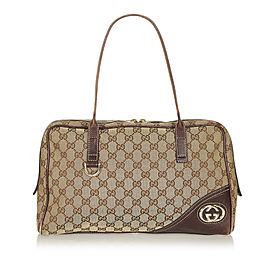 GG Canvas New Britt Handbag