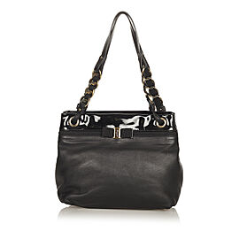 Ferragamo Vara Leather Shoulder Bag