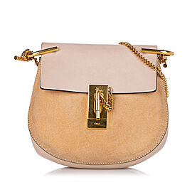 Chloe Drew Suede Crossbody Bag