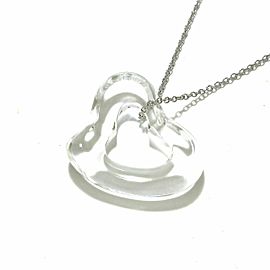 TIFFANY&Co. 950 Platinum Necklace LXJG-320