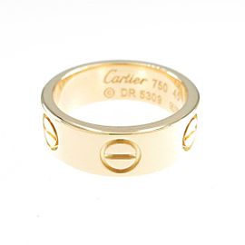 Cartier 18K Yellow Gold Love Ring LXGYMK-556