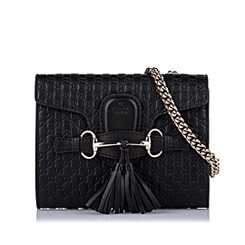 Gucci Mini Microguccissima Emily Crossbody Bag