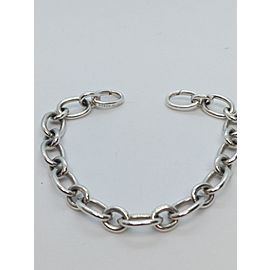 Tiffany & Co. Sterling Silver Oval Clasping Link Bracelet