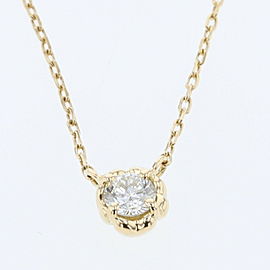 AHKAH 18K Yellow Gold Tear Necklace LXGBKT-23