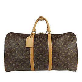 Louis Vuitton Monogram Keepall 55