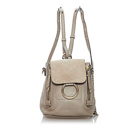 Chloe Faye Leather Backpack