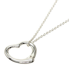 Tiffany & Co 925 Silver Open heart Necklace QJLXG-2534