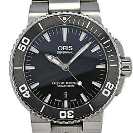 ORIS Aquis Date 733 7653 4154M Stainless Steel Automatic Men's Watch