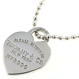 TIFFANY & Co 925 Silver Necklace LXGBKT-354