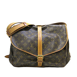 Louis Vuitton Monogram Saumur 35