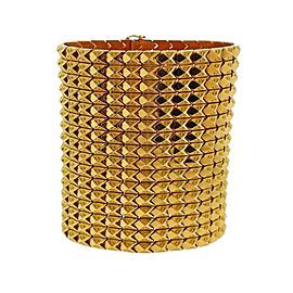 Impressive Gold Extra Wide Bracelet