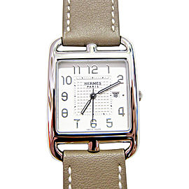 Hermes Etoupe Cape Cod Double Tour GM Watch